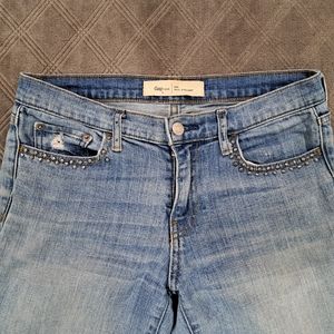 Gap Straight Jeans, Size 26R